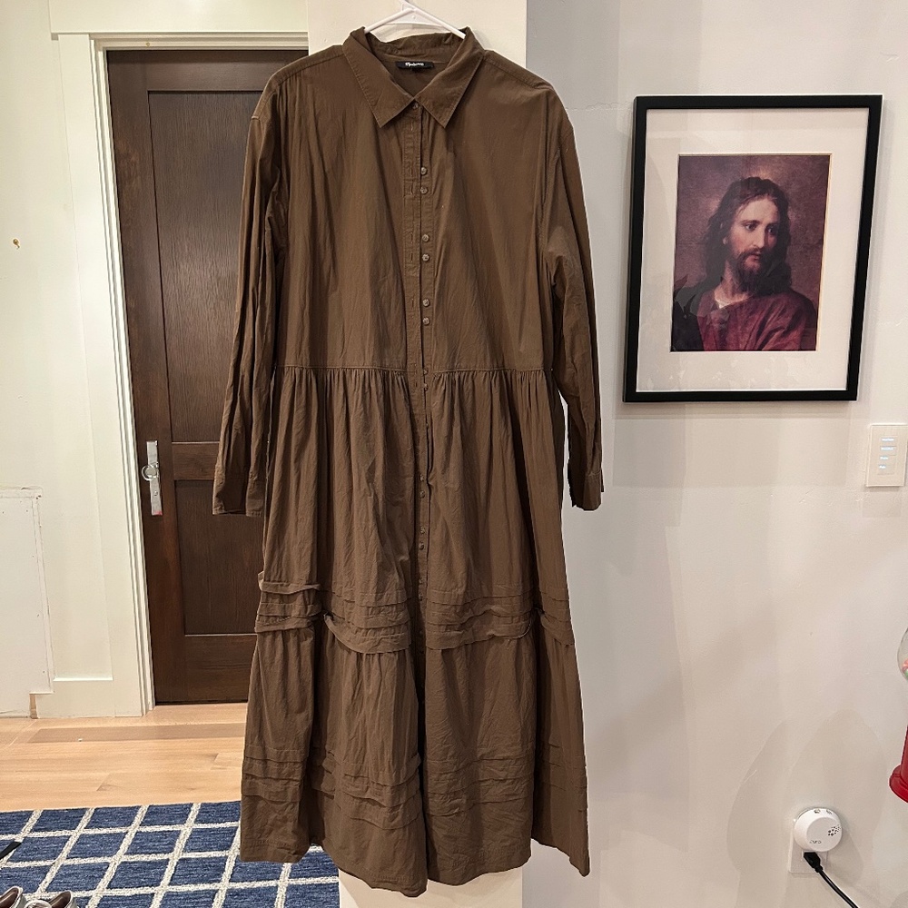 Madewell Shirt Dress Longsleeved